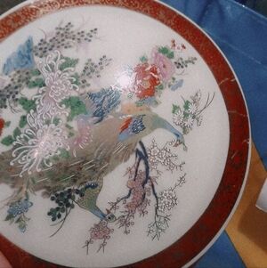 Elegant Floral Decorative Container